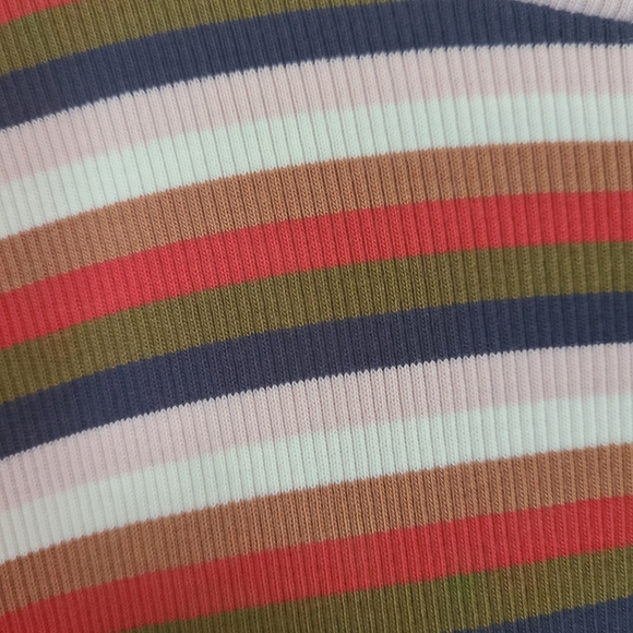 Veronica Beard Jeans Striped Puff Shoulder Top in Size XS - Picture 9 of 9